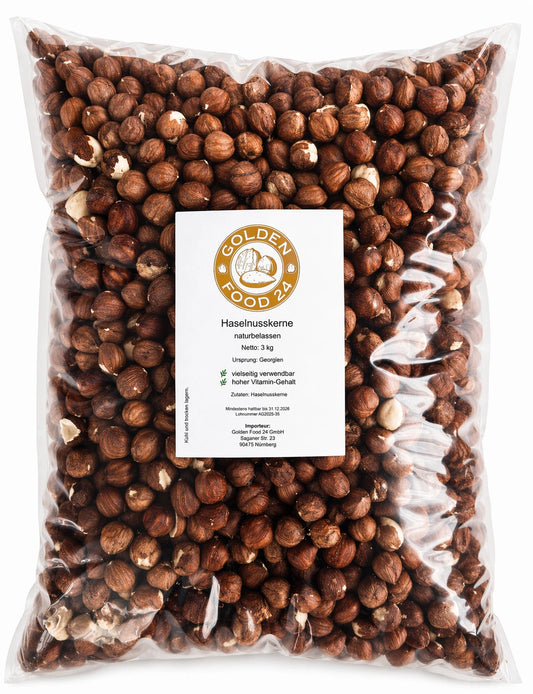 Haselnüsse 3 kg – ganze Haselnusskerne